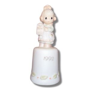 Vintage 1992 Christmas Precious Moments Thimble
